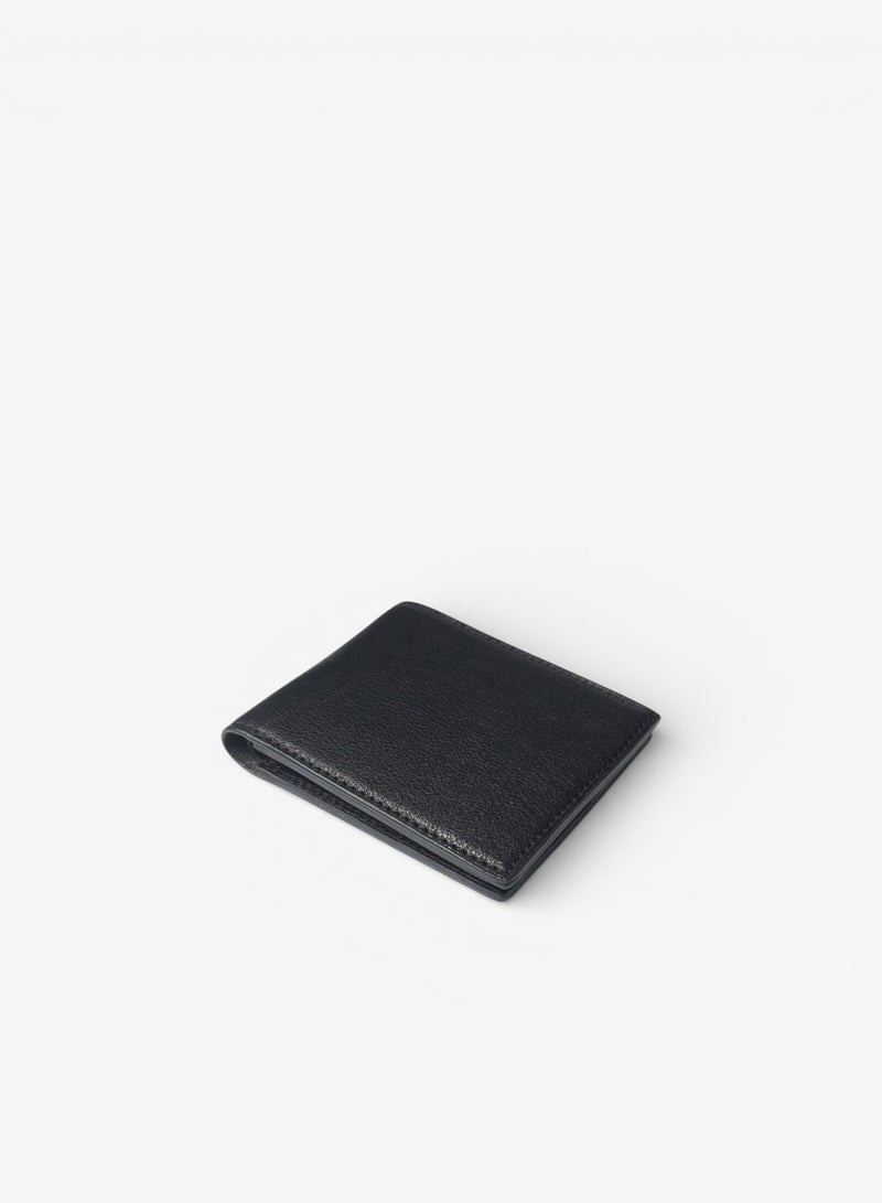 Emery Alden Wallet in Chèvre Black Leather - Image 5